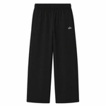 ALO Yoga Accolade Straight Leg Joggers in black on model