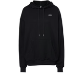 ALO Yoga Accolade black hoodie front view