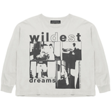 Wildest Dreams white Dream Big long sleeve tee shirt