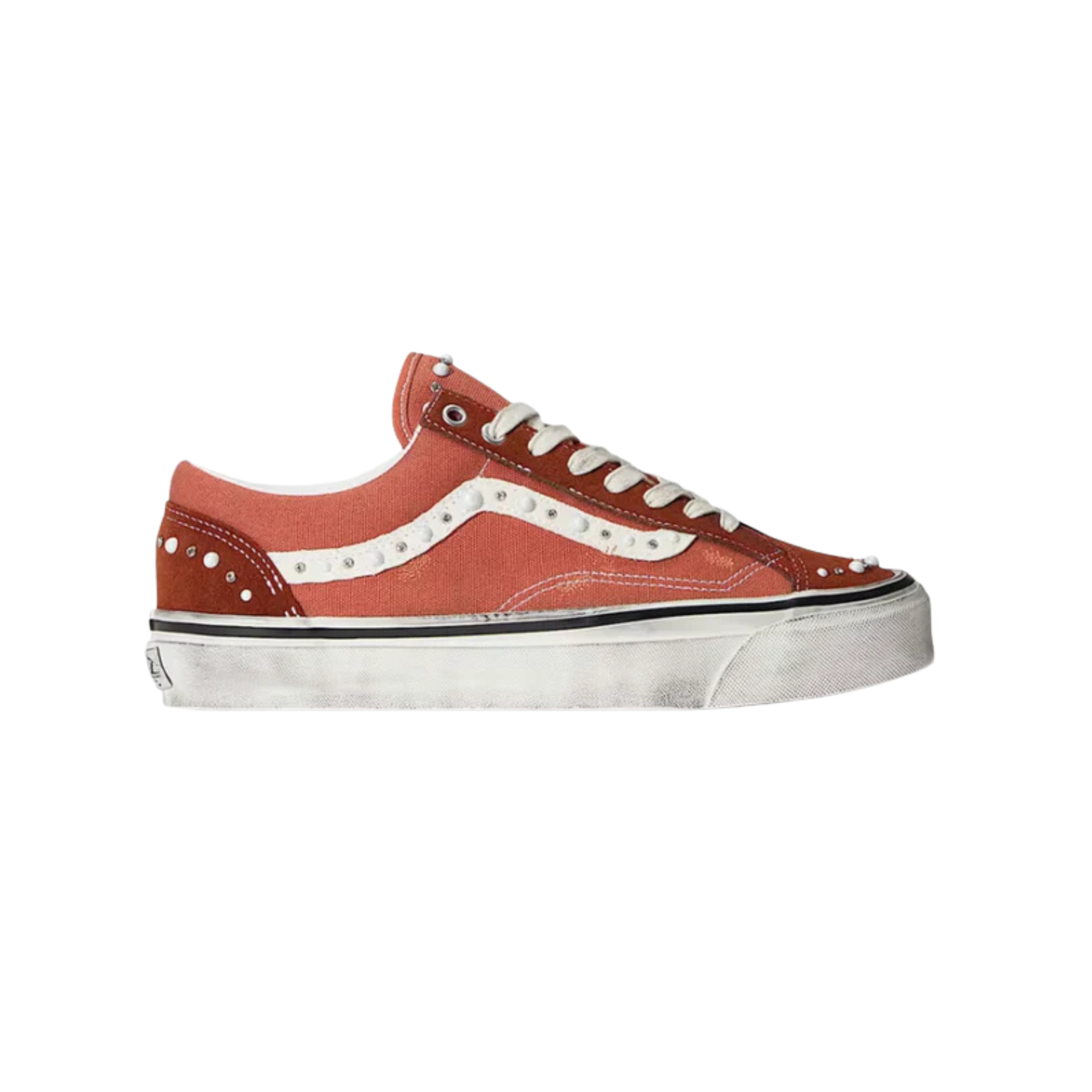 Vans LX Old Skool 36 Pearlised Rust Brown sneakers side view