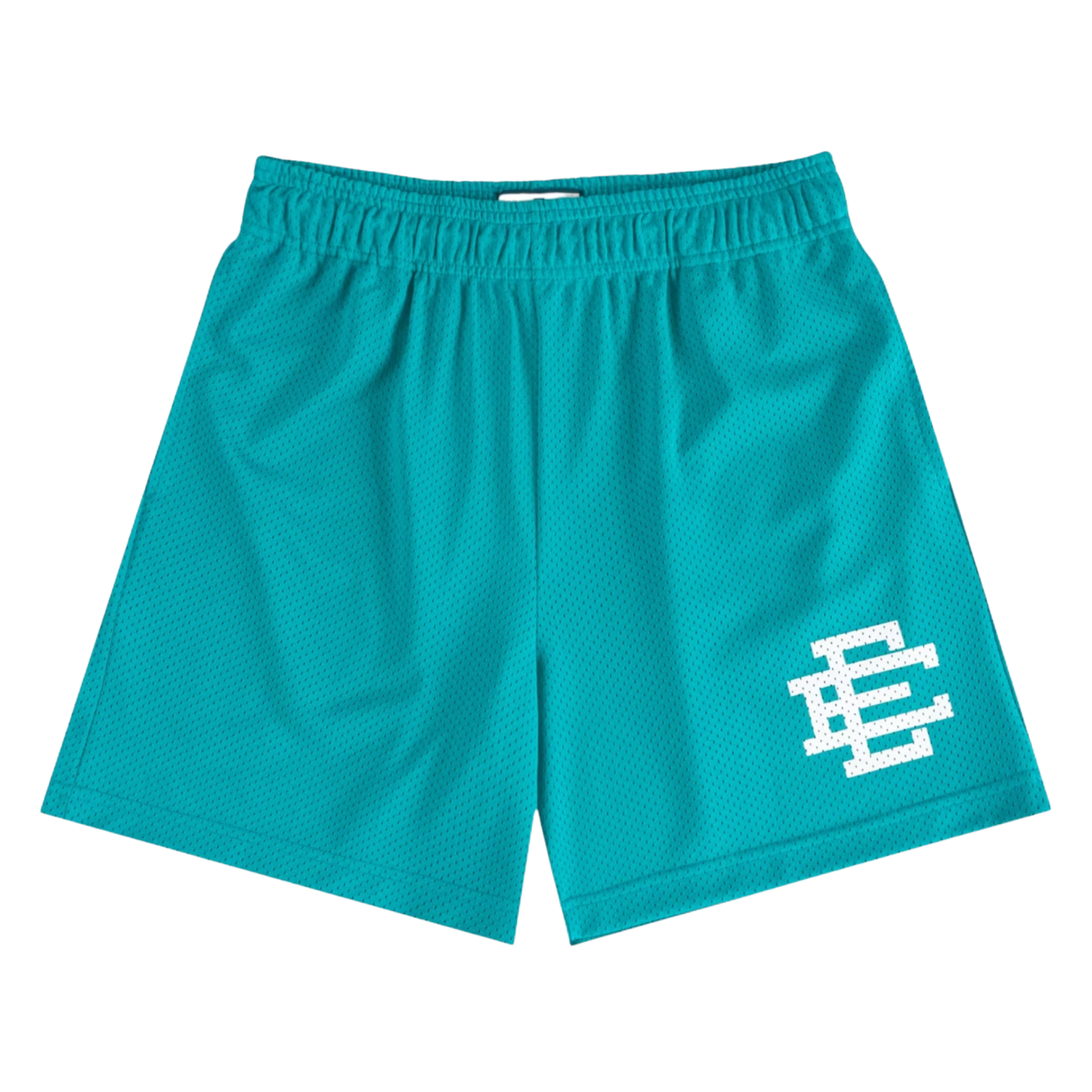 Eric Emanuel EE Basic teal and white shorts
