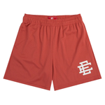 Eric Emanuel EE Basic Short in Dusty Cedar and White color scheme