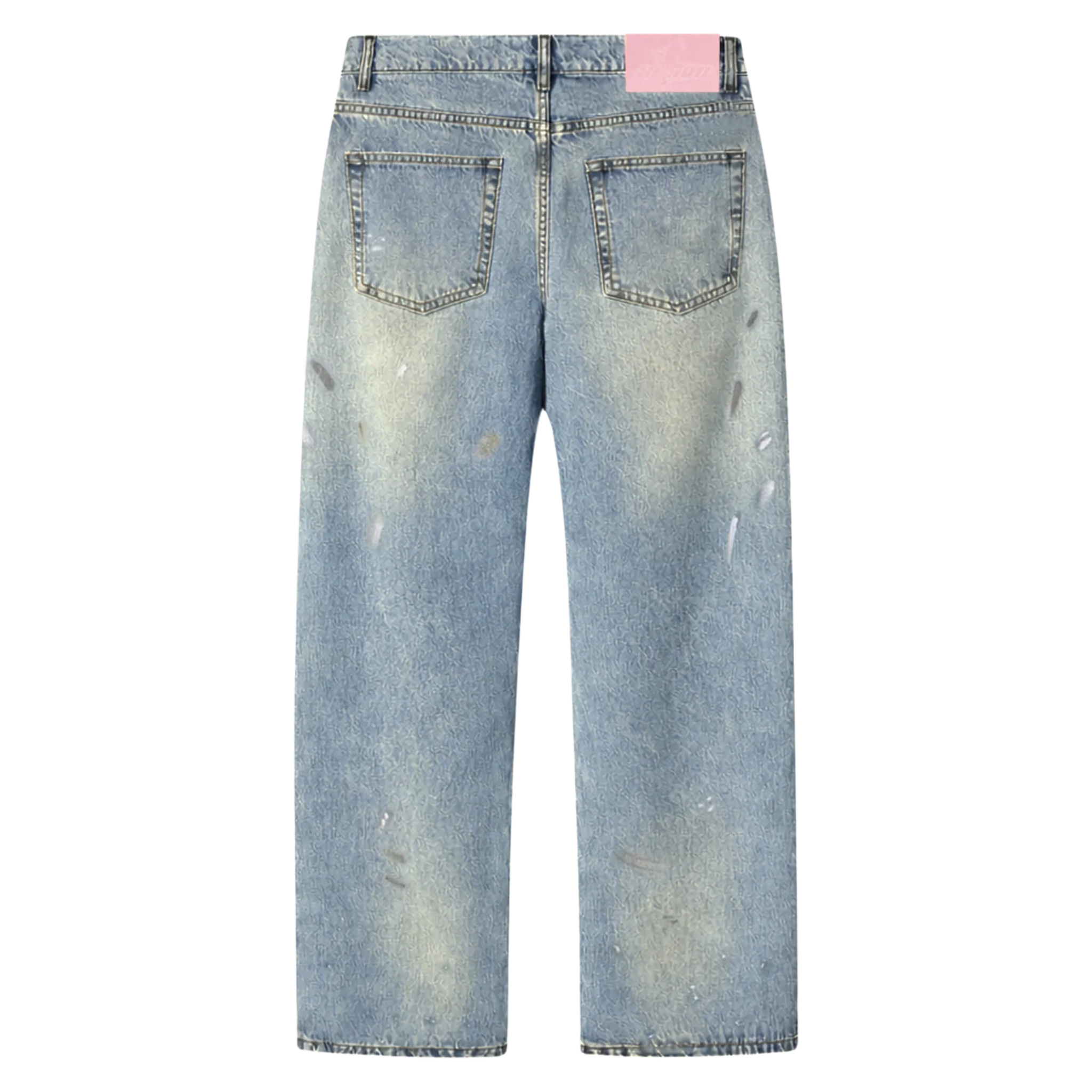 Suavo World Denim Washed Blue Paint Can