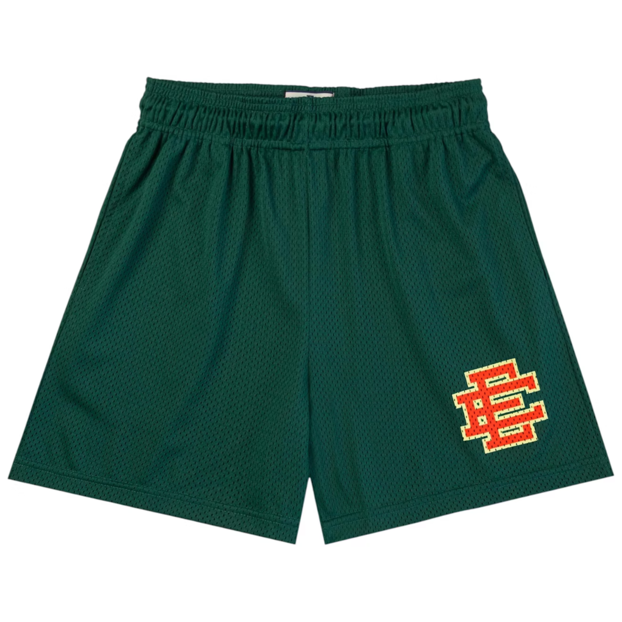 Eric Emanuel EE Basic Short in forest green and red colors