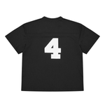 Black Corteiz Stash Mesh Jersey with logo design