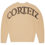 Corteiz Heavy Knit Royale sweater in natural color