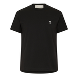 Ami Paris men's white cream De Coeur T-shirt front view