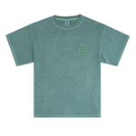 Eric Emanuel EE Basic T-Shirt washed green front view