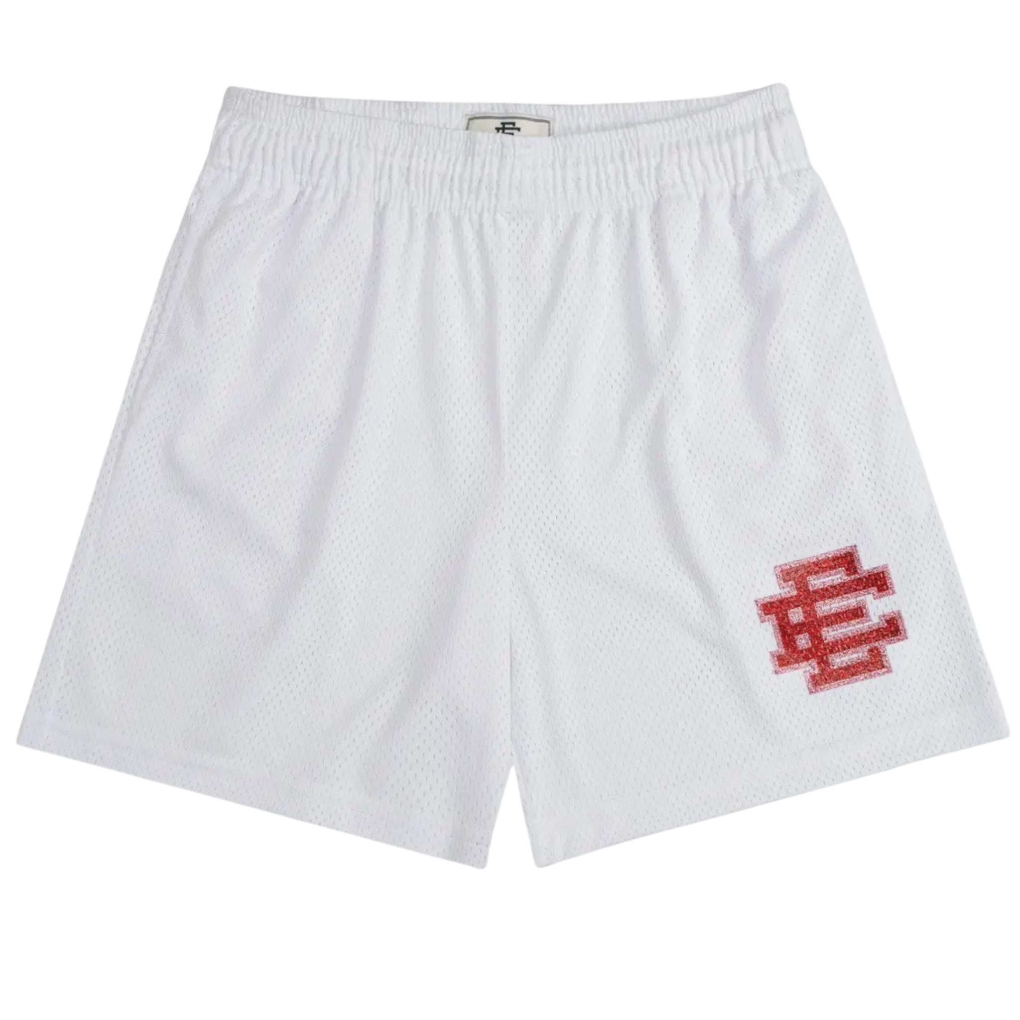 Eric Emanuel EE Basic Short in bright white and red Valentine's design