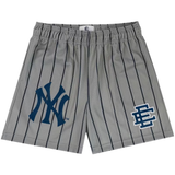 Eric Emanuel EE Basic Short New York Yankees grey and navy design