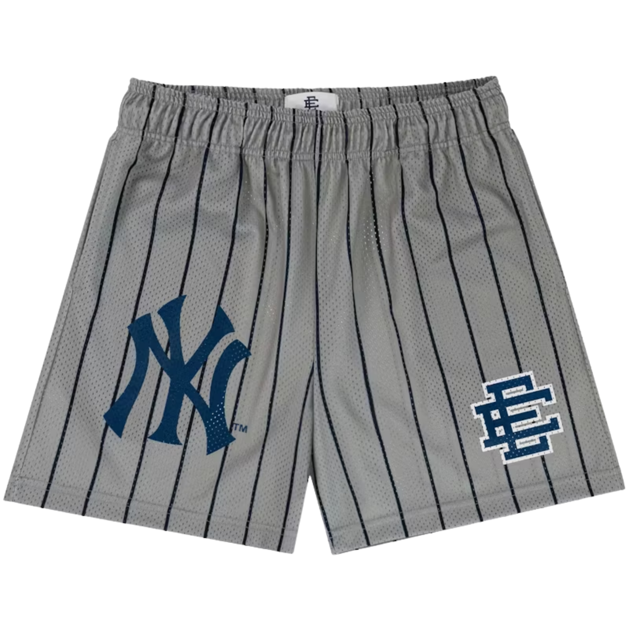 Eric Emanuel EE Basic Short New York Yankees grey and navy design