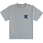 Eric Emanuel EE Basic T-Shirt in heather grey and navy colors