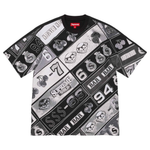 Supreme Slot Machine S/S Top in black color showing slot machine design