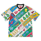 Supreme Slot Machine S/S Top in white showing front design