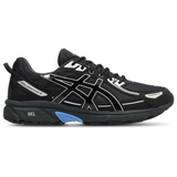 ASICS Gel Venture 6 trail running shoe in black and blue coast colors