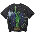 Vale Forever black Skyline Bling T-Shirt with sparkling design