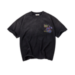 Vale Forever Rock Tee Black front view on white background