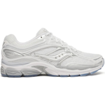 Saucony ProGrid Omni 9 white silver running shoe side view