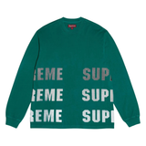 Supreme Reflective L/S Top Teal