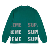 Supreme Reflective L/S Top Teal
