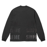 Supreme Reflective L/S Top Black