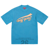 Supreme Cracked Flipped S/S Top Blue