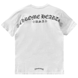 Chrome Hearts Shoulder USA Script Logo Pocket T-Shirt White