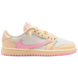Travis Scott x Air Jordan 1 Retro Low OG Shy Pink PS (Kids)