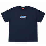 Corteiz Snickers Tee in navy blue color