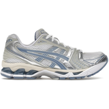 ASICS Gel Kayano 14 white and light navy running shoes
