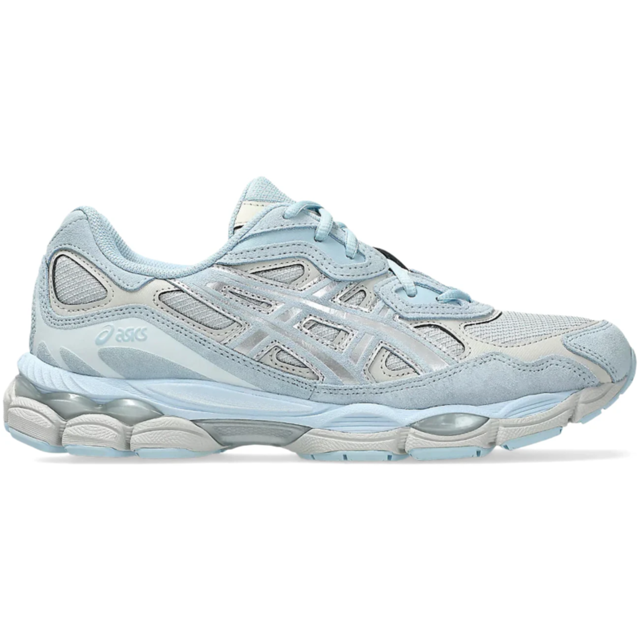 ASICS Gel-NYC Storm Cloud Pure Silver running shoe side view