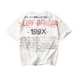 White Vale Valestar Tee shirt on plain background