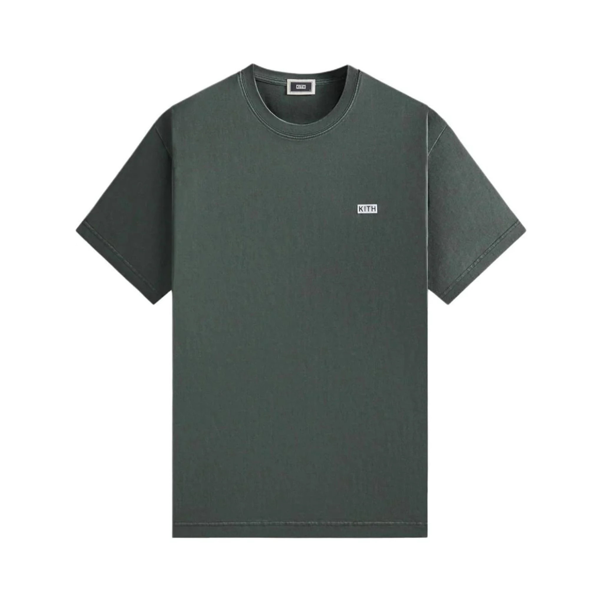 Kith Lax Tee with bold logo design on white fabric