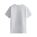Kith Lax Tee white front view with logo design