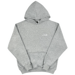 Corteiz HMP Allstarz Hoodie Grey with logo embroidery.