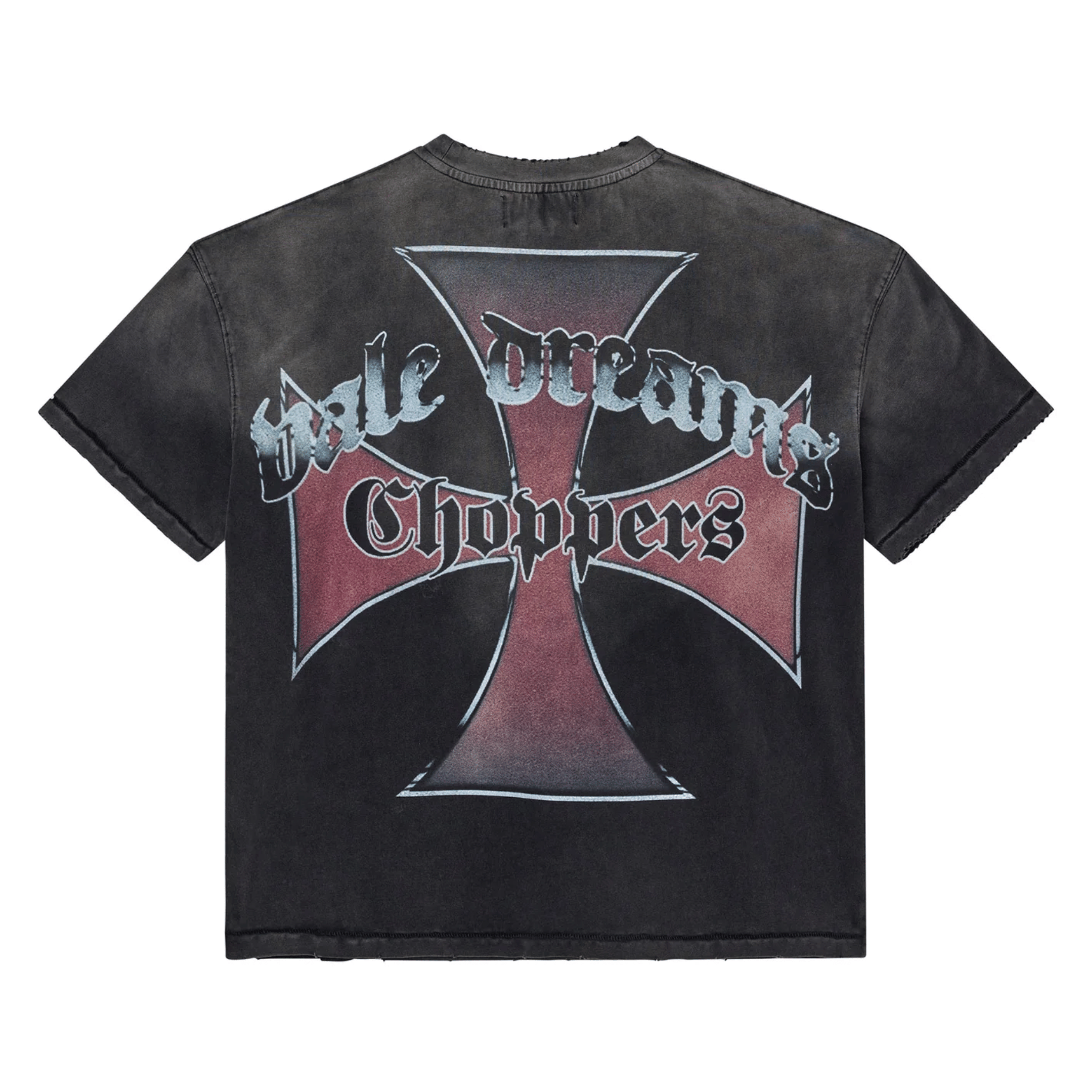 Vale Forever Choppers black tee with bold graphic design