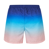 Casablanca Blue Gradient Jacquard Swim Shorts