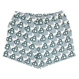 Casablanca Heart Monogramme Swim Shorts Green