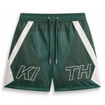 Kith Washed Nylon Turbo Short in Chronicle color SS26 collection