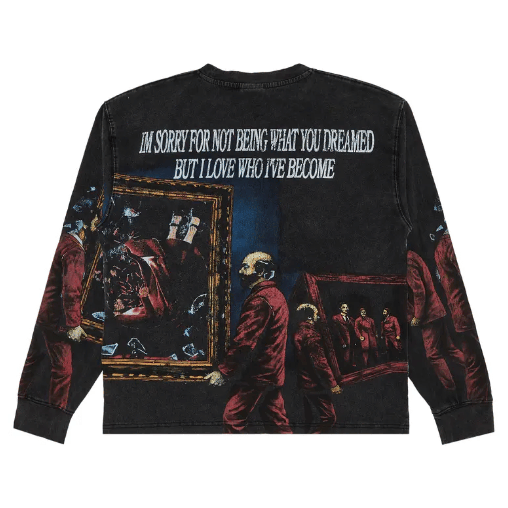 Vale Forever Dear Heavens black long sleeve shirt