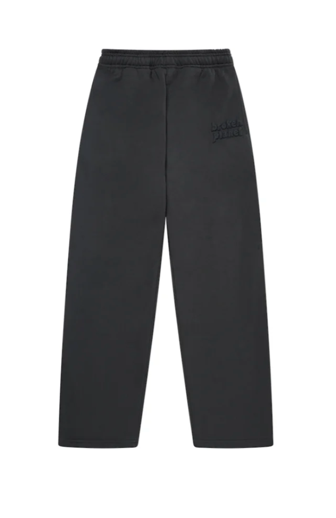 Broken Planet Star Gazing wide-leg black sweatpants.