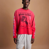 Suavo World Private Residence Long Sleeve Blood Orange