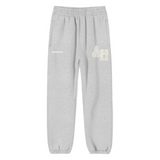 ANNIEHOOD AH COLLEGE JOGGERS GREY