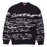 SUPREME FUTURA SWEATER BLACK