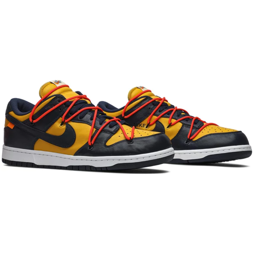 Nike Dunk Low x Off-White University Gold – 1LUX