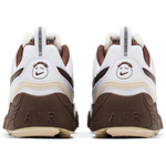 Travis Scott x Zoom Field Jaxx sneakers in Light Chocolate colorway, rear view.