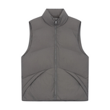 Siarr Contrast Gilet Dark Grey