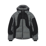 Siarr Ski Puffer Black Grey