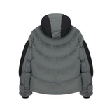 Siarr Ski Puffer Black Grey