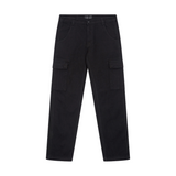 Siarr Denim Cargo Pants Black